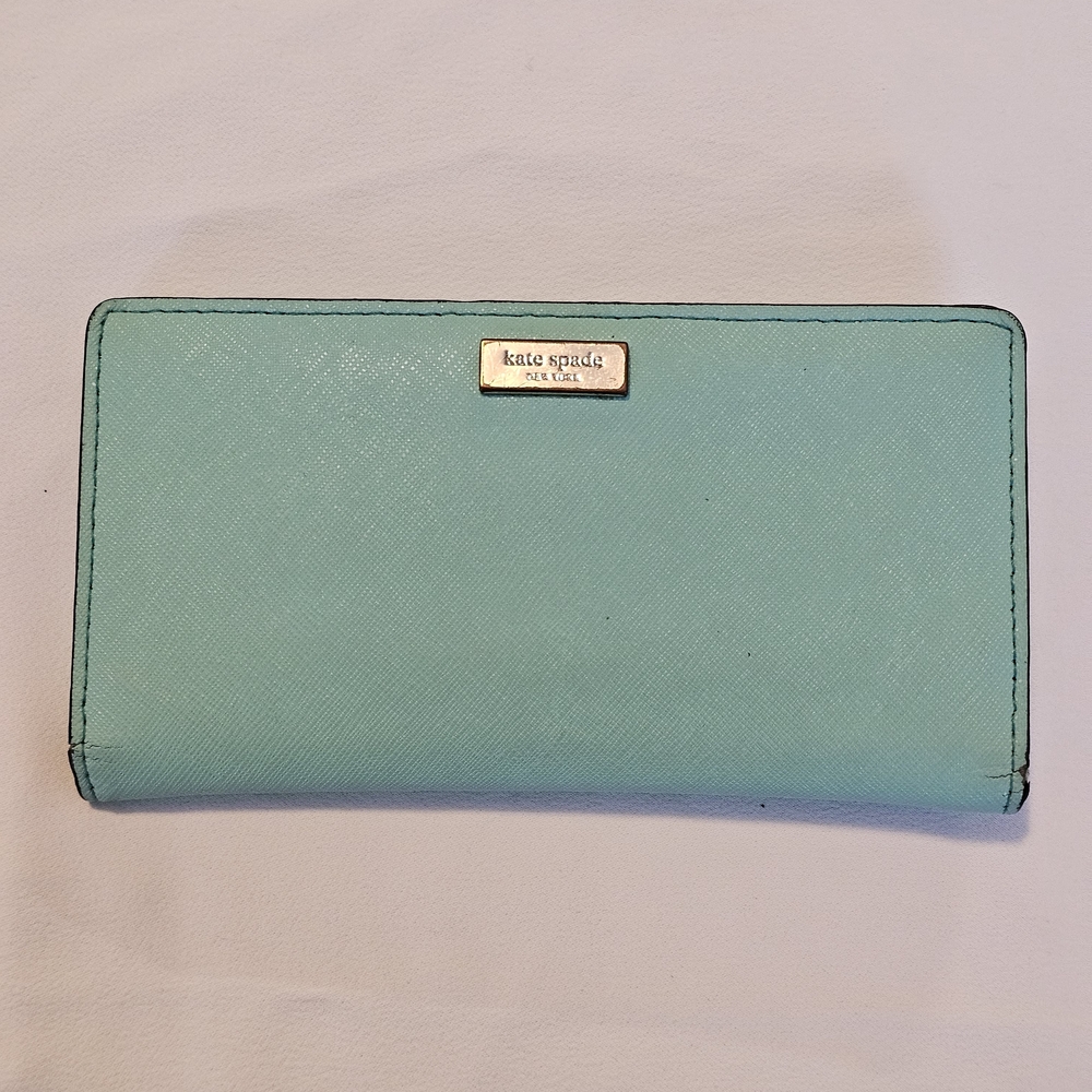 Kate Spade Wallet - Mint Green / Teal